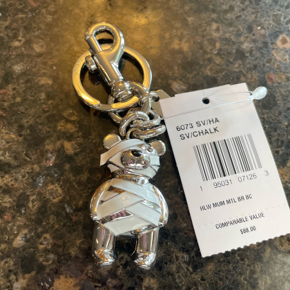 NWT Coach mummy charm
